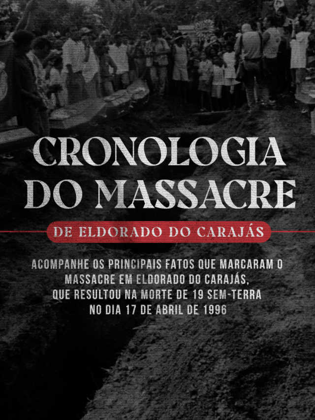 Cronologia do massacre 
de Eldorado do Carajás